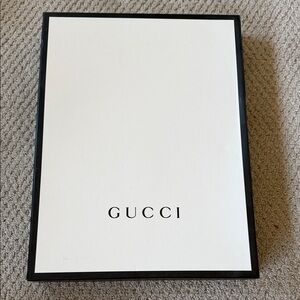 Gucci Black & White Logo Box